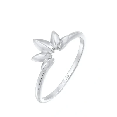 Abbildung von Elli LEAF Ring, Damen, Größe: 54, Silber