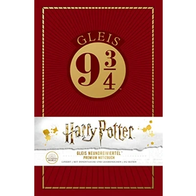 Abbildung von Harry Potter: Gleis 9 ¾ Premium Notizbuch: Liniertes Notizbuch mit Innentasche und Lesebändchen, 192 Seiten. Das perfekte Geschenk für Potter Fans Weihnachten oder Geburtstag
