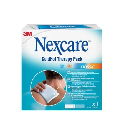 Abbildung von Nexcare ColdHot Therapy Pack Classic, 1 Stück Wiederverwendbare Gel Kompresse zur Linderung von Schwellungen, Entzündungen &amp; Schmerzen, Ungiftiges