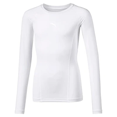 Abbildung von Puma Langarmshirt für Kinder, Größe: 176, White