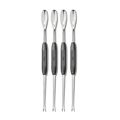 Abbildung von OXO Good Grips 4er Pack Meeresfrüchtegabeln, Silber