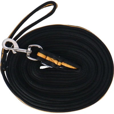 Abbildung von Harry&#039;s Horse Longe Soft Schwarz/Gold 8m