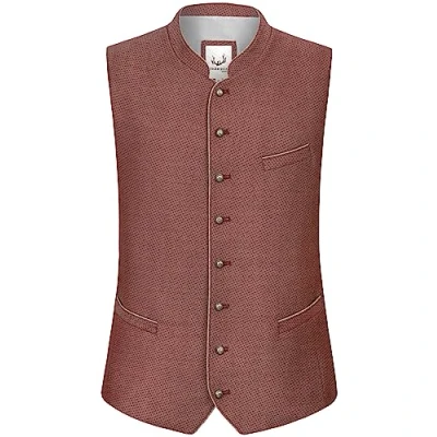 Abbildung von Stockerpoint Herren Loris Trachtenweste, rot, 46