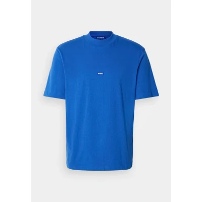 Abbildung von HUGO Nieros Tshirt basic, Herren, Größe: Small, Open blue