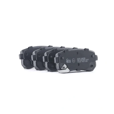 Abbildung von FEBI BILSTEIN 116260 Bremsbelagsatz Hinterachse mit akustischer Verschleißwarnung HYUNDAI: i30 I Estate, II Hatchback, i20 Hatchback