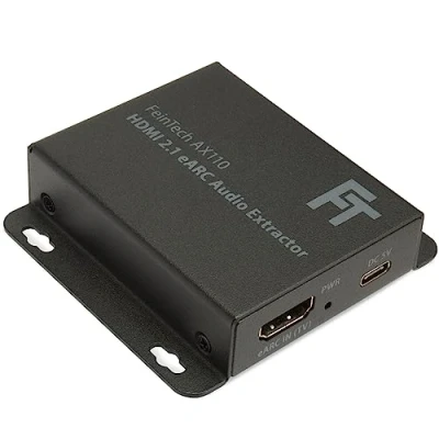Abbildung von FeinTech AX110 HDMI 2.1 eARC Audio Extractor Konverter für Fernseher mit