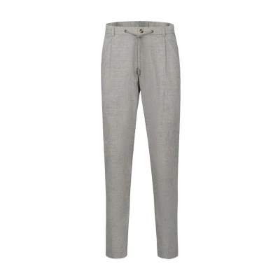 Abbildung von bugatti Comfortable Stoffhose, Herren, Größe: 36x32, Dunkelgrau