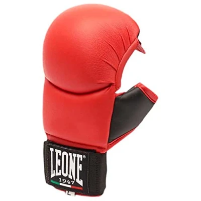 Abbildung von LEONE 1947, Karate Fit Handschuhe, Unisex Erwachsene, Rot, S, GK096