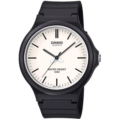 Abbildung von CASIO TIMELESS COLLECTION Quarzuhr, Armbanduhr, Herrenuhr, analog, Resinarmband, Acrylglas