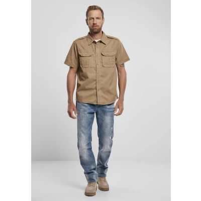 Abbildung von Brandit Vintage Hemd, Herren, Größe: 3XL, Camel