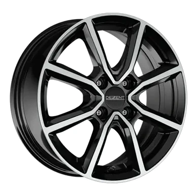 Abbildung von DEZENT 4 loch 15Zoll 98mm Alufelge tn dark schwarz TTNK1BP35E Felge 6Zoll 35mm 58.1mm