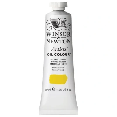 Abbildung von Winsor &amp; Newton 1214319 Artists Ölfarbe 37ml Tube, Künstler mit höchstmöglicher Pigmentierung, höchste Lichtechtheit Indischgelb