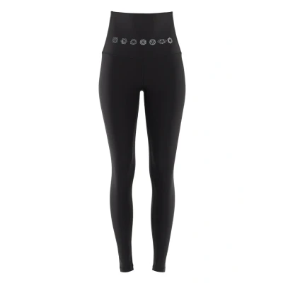 Abbildung von Winshape Leggings Hosen Black 7 chakras, Damen, Größe: XXL, chakras