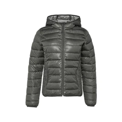 Abbildung von s.Oliver Damen 2149998 Steppjacke, 9666 Grau, L