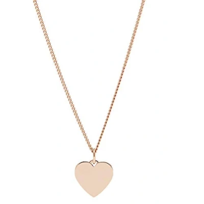 Abbildung von Fossil Vintage Iconic Halskette roségoldcoloured, Damen, Größe: One Size, Roségold coloured