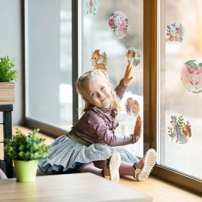 Abbildung von Komar Fensterdekoration »Enchanted Forest«