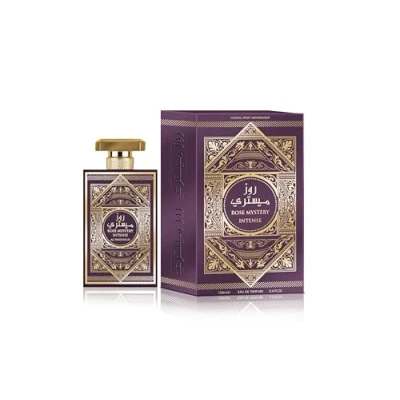 Abbildung von AL WATANIAH Rose Mystery Intense Luxusparfüm für Frauen, Eau de Parfum 100ml, blumig und geheimnisvoll