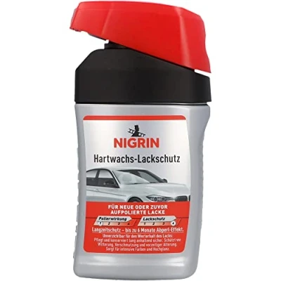 Abbildung von NIGRIN Hartwachs Lackschutz Autowachs, pflegt und konserviert langanhaltend sicher, 300 ml