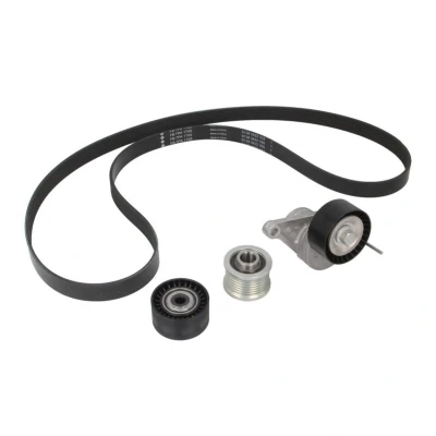 Abbildung von INA 529 0423 20 Keilrippenriemensatz mit Freilaufriemenscheibe RENAULT: ESPACE 4, LAGUNA 3, 3 Grandtour, NISSAN: Qashqai / Qashqai+2 I