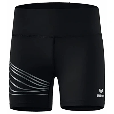 Abbildung von Erima Racing LAUF Shorts, Damen, Größe: 44, Schwarz