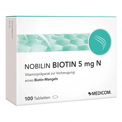 Abbildung von Nobilin Biotin 5 mg N Tabletten