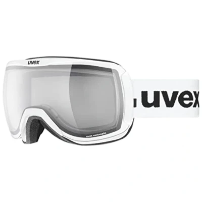 Abbildung von uvex downhill 2100 VP X Skibrille für Damen und Herren selbsttönend polarisiert white/vario pola one size
