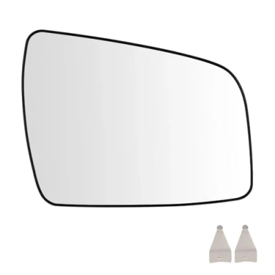 Abbildung von SENZEAL Spiegelglas Rechts Beifahrerseite Beheizbar mit Trägerplatte für Opel Zafira B 2009 2014 1428378 1428377 Außenspiegel Glas Ersatz (Rechts)
