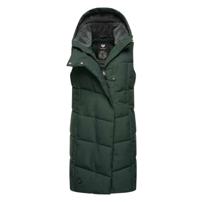 Abbildung von Ragwear Pavla Weste, Damen, Größe: Small, Dark green