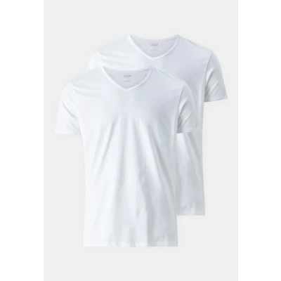 Abbildung von Puma Basic Vneck 2 PACK Unterhemd/shirt, Herren, Größe: Small, White