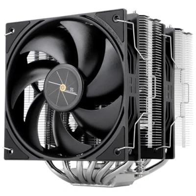 Abbildung von Thermalright Peerless Assassin 120 SE V3 CPU Kühler, 6 Heatpipes AGHP Technologie, zwei mm PWM Lüfter, 2000 U/min Geschwindigkeit, forAM5/Intel LGA 1700/1851/115X/1200, PC Kühler