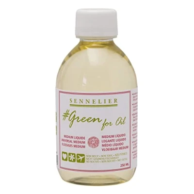 Abbildung von Sennelier : Green For Oil Liquid Medium 250ml