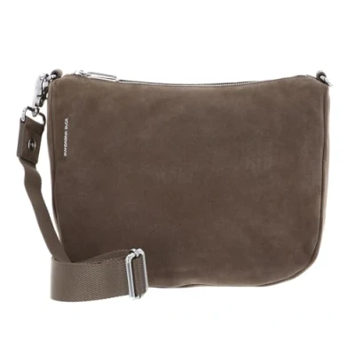 Abbildung von Mandarina Duck Damen Mellow Velvet Umh ngetasche, Taupe, 30x28x11 (L x H W) EU