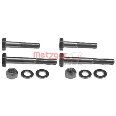 Abbildung von METZGER 55001848 Montagesatz, Lenker Vorderachse beidseitig VOLKSWAGEN: Polo II Coupe