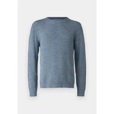 Abbildung von Selected Homme Slhross Structure CREW NECK Strickpullover oceana, Herren, Größe: Small, Oceana
