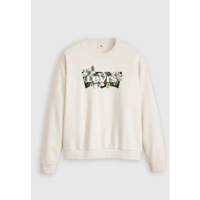 Abbildung von Levi&#039;s Everyday CREW Sweatshirt White, Damen, Größe: Small, White