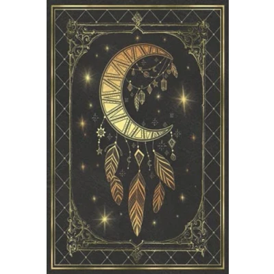 Abbildung von Mond Traumfänger: Liniertes Notizbuch 120 Seiten Magie Fantasy Bohemian (Magische Notizbücher)