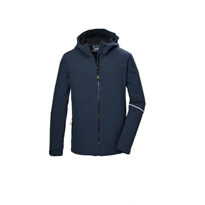 Abbildung von Killtec Softshelljacke »KOS 143 BYS SFTSHLL JCKT«, Wind und wasserabweisende, atmungsaktive, PFAS freie Kinderjacke