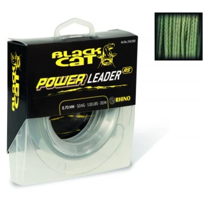Abbildung von Black Cat Power Leader 1mm 80kg/176lb 20m Geflochtene Schnur