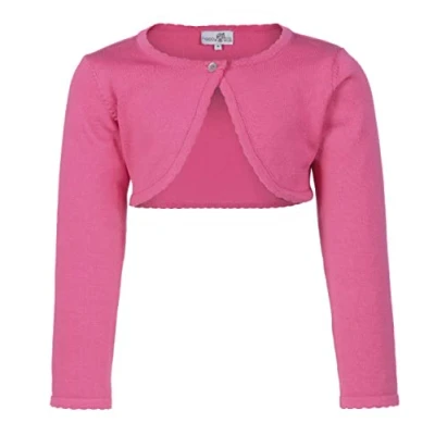 Abbildung von Happy Girls® Mädchen Bolero Strickjacke, Größe:146, Präzise Farbe:Pink