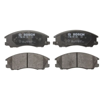 Abbildung von BOSCH 0 986 494 138 Bremsbelagsatz Low Metallic mit integriertem Verschleißsensor Anti Quietsch Blech, Montageanleitung HYUNDAI: Terracan