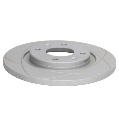 Abbildung von ATE PowerDisc 24.0313 0184.1 Bremsscheibe 266,0 13,0 4 108,0 voll beschichtet mit Schrauben CITROËN: C3 I Hatchback, C4 II Cactus, C2 Hatchback