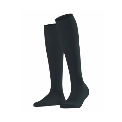 Abbildung von Falke Kniestrümpfe graphite, Damen, Größe: 35 38, Graphite