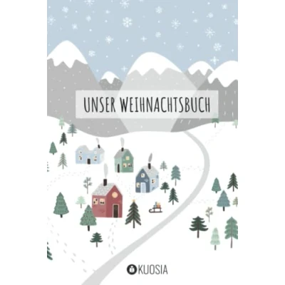 Abbildung von Unser Weihnachtsbuch: Weihnachtsbuch für die ganze Familie.Inhalt Schwarz/Weiß.Familienbuch zum Ausfüllen,Weihnachtsgeschenke Eltern,Weihachtsbuch ... Geschenke,Jahrbuch Weihnachten