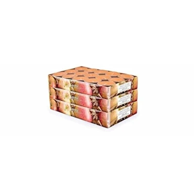Abbildung von pajoma® Teelichte 3er Pack, Apfel Zimt 90 Duft in Aluminiumhülle, Brenndauer ca. 4 Stunden Höhe 1,5 cm ø 3,5 Premium Qualität Deko, Gastronomie, Outdoor, Windgläser, Hochzeit