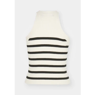 Abbildung von Vero Moda Vmsaba O NECK Top, Damen, Größe: Medium, Birch