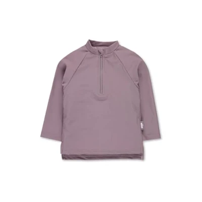 Abbildung von Sterntaler Langarm Schwimmshirt Mädchen UV Shirt mit Schutz 50+ aus Bademodenstoff Reißverschluss und Stehkragen Rashguard Baby Kinder Badespaß blasslila, 86