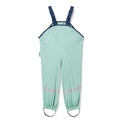 Abbildung von Playshoes Unisex Regenhose für Kinder, Größe: 80, Grün