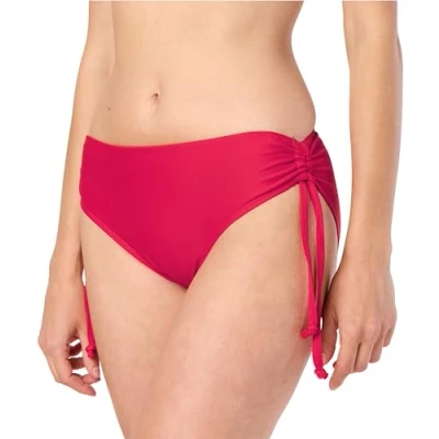Abbildung von Merry Style Damen Bikini Slip mit Raffung Badeshorts Badehose Bikinihose Unterteil MSVR2 (BeachParty (3260), 44)