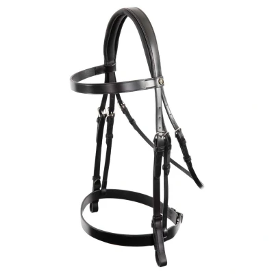 Abbildung von BR Trense Kempston Schwarz/Silber VB
