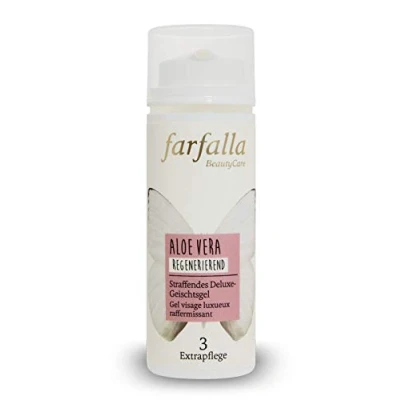 Abbildung von farfalla Aloe Vera straffendes Deluxe Gesichtsgel regenerierend 100 zertifizierte Naturkosmetik, 50 milliliter